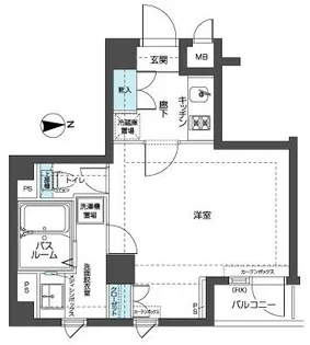 フェニックス東高円寺【5階】の間取り