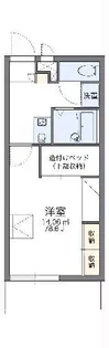 レオパレスサンシャイン【2階】の間取り
