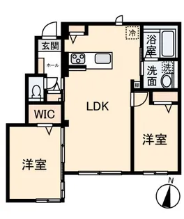 Maison Himawari【1階】の間取り