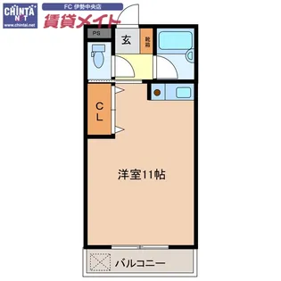 ハイツ21【2階】の間取り