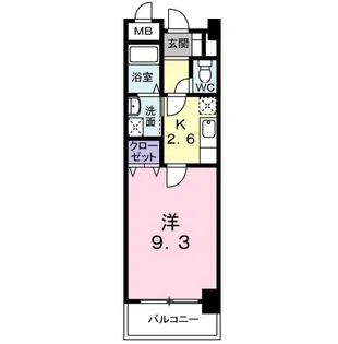 グランドパレス大久保【1階】の間取り