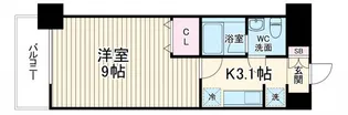 バウハウス【6階】の間取り