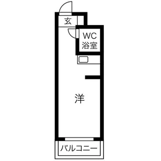 サンハイツあさひ【9階】の間取り
