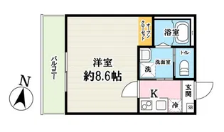 キャメル吉川スリジエ【3階】の間取り