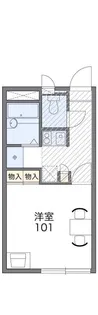 レオパレスkoyamaIII【1階】の間取り