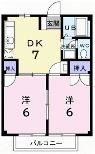 パサーナわかまつ【2階】の間取り
