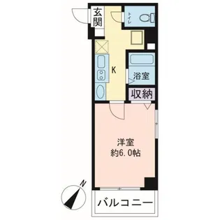 clef de marme【3階】の間取り