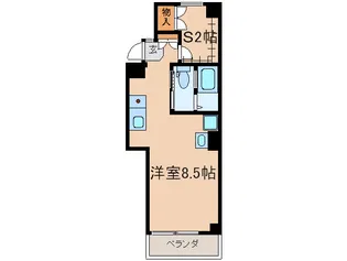 メゾン・ド・ア-ク【3階】の間取り