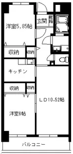 ファーストラック【3階】の間取り