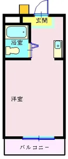 住吉マンション【2階】の間取り