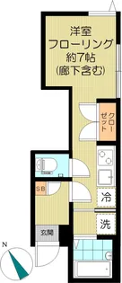 ラペ早稲田【2階】の間取り