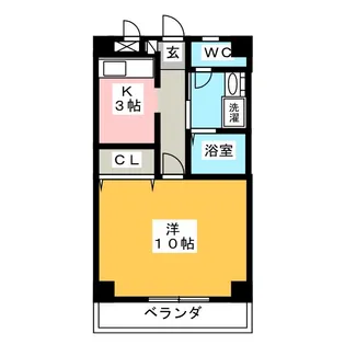 VILLA IGETA【2階】の間取り