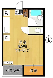 Y’s向ヶ丘【1階】の間取り