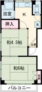 ともえマンション【2階】の間取り