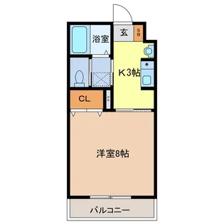 M・ルーラルIII【1階】の間取り