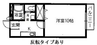 サンハイツ旭II【2階】の間取り