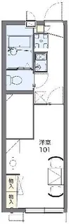 レオパレスオータム V【2階】の間取り