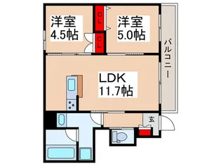 TOMATOIII A棟【1階】の間取り