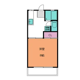サンハイツ本山【2階】の間取り