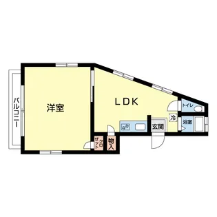 馬場ビルII【2階】の間取り