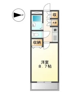 クオリティーII【2階】の間取り
