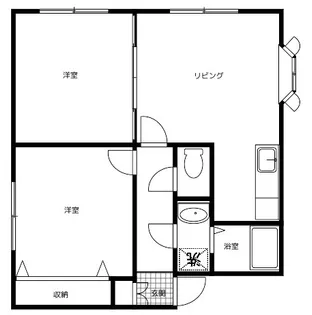 PR N3【2階】の間取り