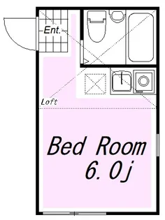 ユナイト子安台 ミルフィーユの杜【2階】の間取り