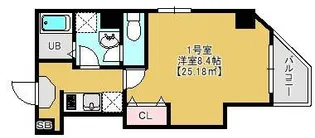 グレースコート南千住【4階】の間取り