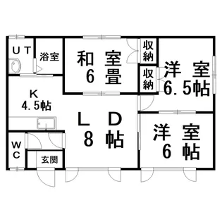 カーサ・ビラ【2階】の間取り