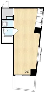 ドエル雪谷【2階】の間取り