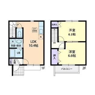 Grand Bleu(グラン ブルー)の間取り