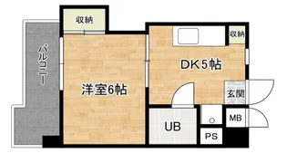 第3久保井ビル【8階】の間取り