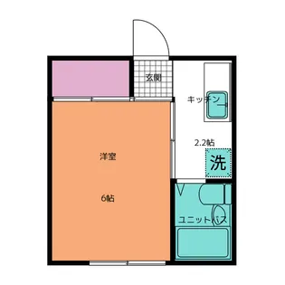 スコラハウス前原【2階】の間取り