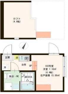 CRAISEII【1階】の間取り