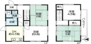 千葉県市原市椎の木台2【一戸建】の間取り