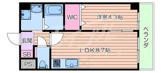 アンフィニXVIII吹田昭和町【5階】の間取り