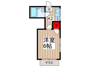 サン.コ-ポ【1階】の間取り