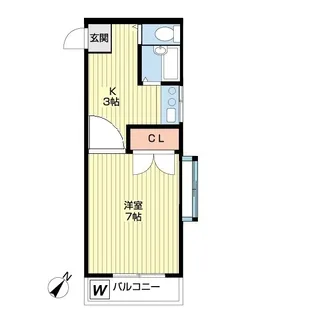 Maison Cresson I【2階】の間取り