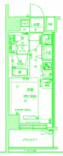 クラリッサ横浜シエル【3階】の間取り