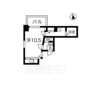 THE DOORS【9階】の間取り