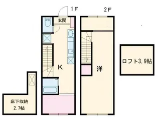 愛知県半田市青山4【一戸建】の間取り