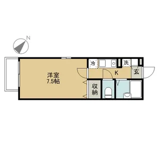 千葉県市川市妙典4【アパート】の間取り