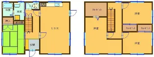 愛媛県四国中央市豊岡町大町【一戸建】の間取り