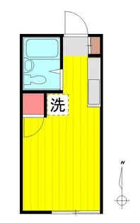アーバンハイツ【2階】の間取り