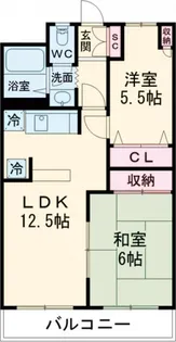 PARK MODERN つつじヶ丘【10階】の間取り