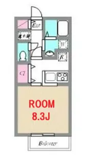 神奈川県横浜市南区堀ノ内町2【アパート】の間取り