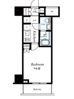 東京都足立区青井5【マンション】の間取り