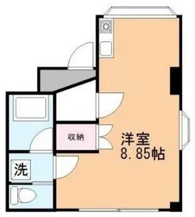 ポラール綾瀬【2階】の間取り