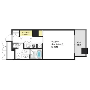 ザ・タワー大阪レジデンス【6階】の間取り