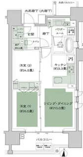 東京都文京区湯島3【マンション】の間取り